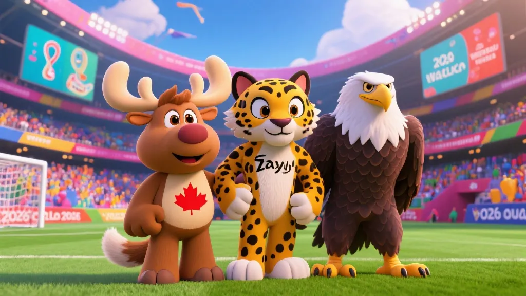 揭秘2026世界杯吉祥物：Maple、Zayu与Clutch背后的文化密码与狂欢寓意